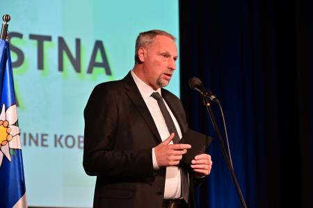 Župan Marko Matajurc.