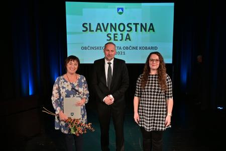 Rina Berginc, župan in podpredsednica komisije. 