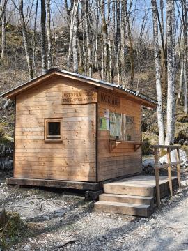 Vstopna točka slap Kozjak