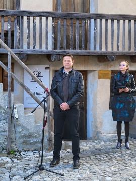 Predsednik KS Breginj Srečko Gašperut.